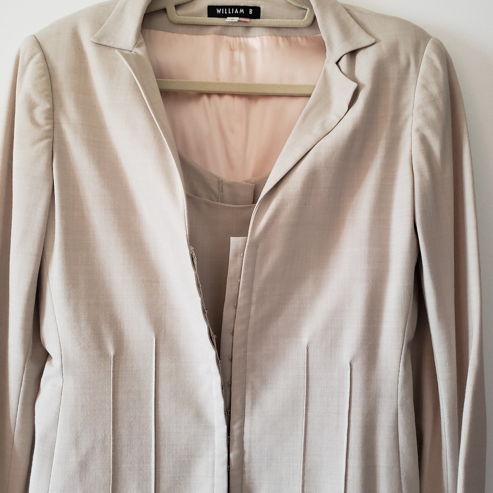 William B gabardine dress suit